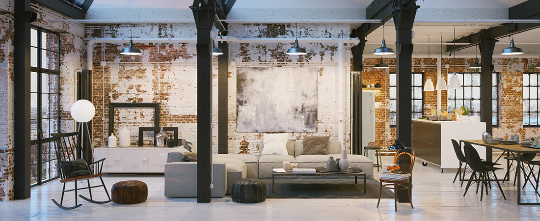 Estilo New York: Aduéñate del estilo Industrial