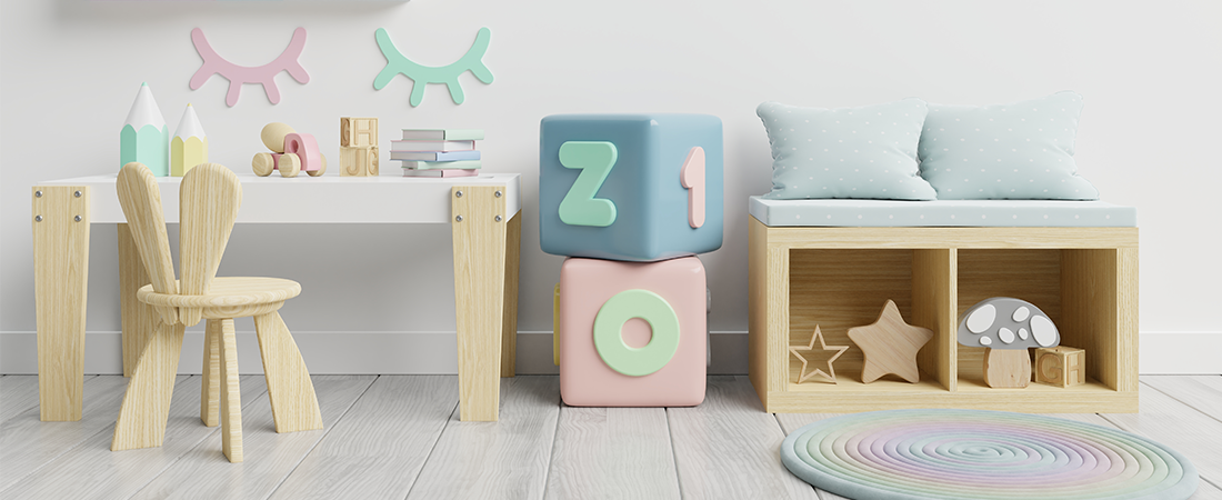 Decoración para habitaciones infantiles