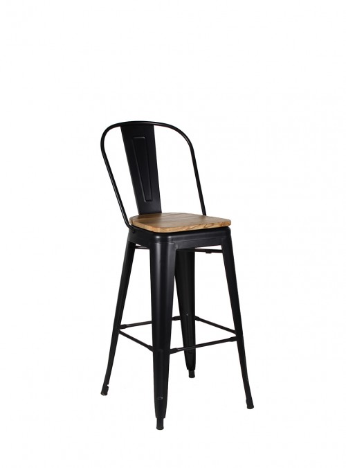 Banco Bolton Respaldo Alto Color Negro Mate Asiento De Madera5dc1c55b32478916.jpg