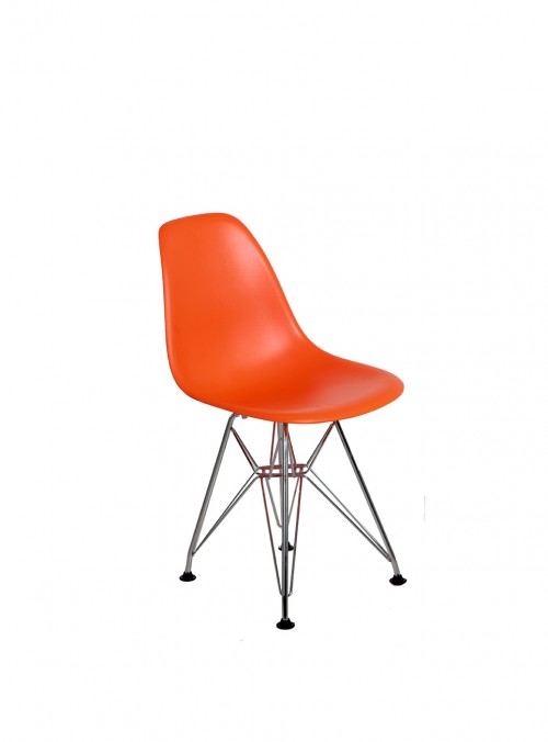 椅子 柏林  儿童 没有扶手 橙色 金属腿5dc1c58780d8b754.jpg