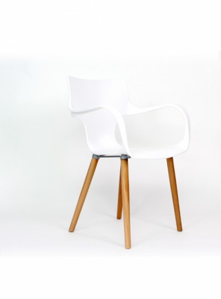 Silla Hamburgo Color Blanco