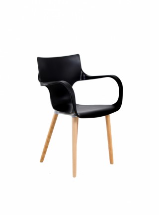 Silla Hamburgo Color Negro