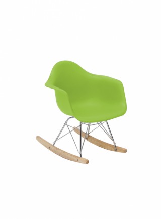 椅子 柏林  儿童 摇椅 有扶手 绿色